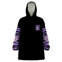 I'm A B I'm A Lover I'm A Crazy Mother Wearable Blanket Hoodie - Wonder Print Shop