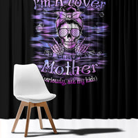 I'm A B I'm A Lover I'm A Crazy Mother Window Curtain - Wonder Print Shop