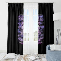 I'm A B I'm A Lover I'm A Crazy Mother Window Curtain - Wonder Print Shop