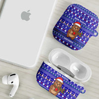 Bon Nadal Andorra Christmas AirPods Case Holiday Bear, Snowflakes, Paw Prints & Winter - Wonder Print Shop