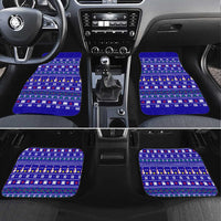 Bon Nadal Andorra Christmas Car Mats Holiday Bear, Snowflakes, Paw Prints & Winter - Wonder Print Shop