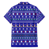 Bon Nadal Andorra Christmas Hawaiian Shirt Holiday Bear, Snowflakes, Paw Prints & Winter - Wonder Print Shop