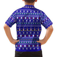 Bon Nadal Andorra Christmas Kid Hawaiian Shirt Holiday Bear, Snowflakes, Paw Prints & Winter - Wonder Print Shop