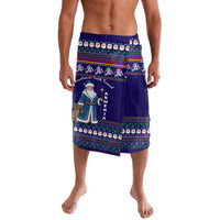 Armenia Christmas Lavalava with Santa Claus Shnorhavor Surb Tsnund and Gift Bag Pattern - Wonder Print Shop