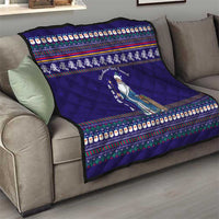 Armenia Christmas Quilt with Santa Claus Shnorhavor Surb Tsnund and Gift Bag Pattern - Wonder Print Shop