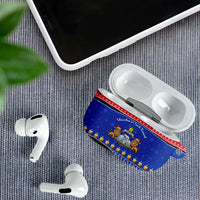 Armenia Christmas AirPods Case with Shnorhavor Surb Tsnund Lions Flag Colors and Coat of Arms - Wonder Print Shop