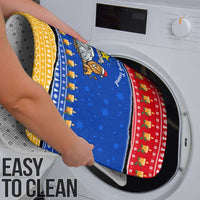 Armenia Christmas Bathroom Set with Shnorhavor Surb Tsnund Lions Flag Colors and Coat of Arms - Wonder Print Shop