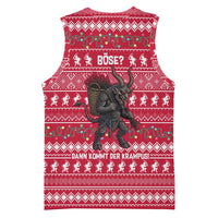 Austria Christmas Basketball Jersey with German Text Red Pattern and Festive Lights - Wonder Print Shop