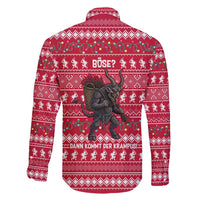 Austria Christmas Family Matching Puletasi and Hawaiian Shirt with German Text Red Pattern and Festive Lights - Wonder Print Shop