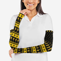 Saxophone The Instrument For Intellegent People Christmas Arm Sleeves Xmas Holiday Patterns - Wonder Print Shop