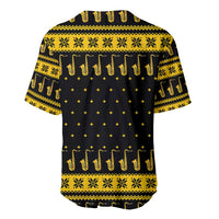 Saxophone The Instrument For Intellegent People Christmas Baseball Jersey Xmas Holiday Patterns - Wonder Print Shop