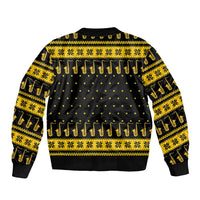 Saxophone The Instrument For Intellegent People Christmas Bomber Jacket Xmas Holiday Patterns - Wonder Print Shop