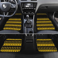 Saxophone The Instrument For Intellegent People Christmas Car Mats Xmas Holiday Patterns - Wonder Print Shop