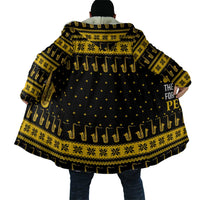 Saxophone The Instrument For Intellegent People Christmas Cloak Xmas Holiday Patterns - Wonder Print Shop