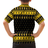 Saxophone The Instrument For Intellegent People Christmas Family Matching Puletasi and Hawaiian Shirt Xmas Holiday Patterns - Wonder Print Shop