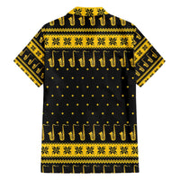Saxophone The Instrument For Intellegent People Christmas Hawaiian Shirt Xmas Holiday Patterns - Wonder Print Shop