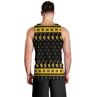 Saxophone The Instrument For Intellegent People Christmas Men Tank Top Xmas Holiday Patterns - Wonder Print Shop