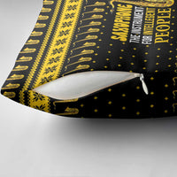 Saxophone The Instrument For Intellegent People Christmas Pillow Cover Xmas Holiday Patterns - Wonder Print Shop