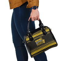 Saxophone The Instrument For Intellegent People Christmas Shoulder Handbag Xmas Holiday Patterns - Wonder Print Shop