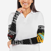 School Bus All Day Christmas Arm Sleeves Xmas Holiday Patterns - Wonder Print Shop
