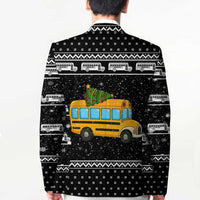 School Bus All Day Christmas Blazer Xmas Holiday Patterns - Wonder Print Shop