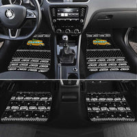 School Bus All Day Christmas Car Mats Xmas Holiday Patterns - Wonder Print Shop