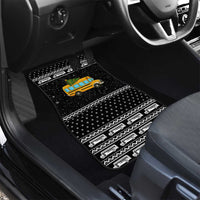 School Bus All Day Christmas Car Mats Xmas Holiday Patterns - Wonder Print Shop