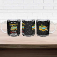 School Bus All Day Christmas Ceramic Mug Xmas Holiday Patterns - Wonder Print Shop