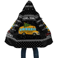 School Bus All Day Christmas Cloak Xmas Holiday Patterns - Wonder Print Shop
