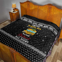 School Bus All Day Christmas Quilt Xmas Holiday Patterns - Wonder Print Shop
