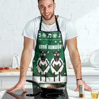 Sheep Baaa Humbug Christmas Apron Xmas Holiday Patterns - Wonder Print Shop