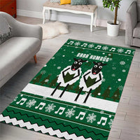 Sheep Baaa Humbug Christmas Area Rug Xmas Holiday Patterns - Wonder Print Shop