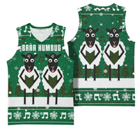 Sheep Baaa Humbug Christmas Basketball Jersey Xmas Holiday Patterns - Wonder Print Shop