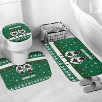 Sheep Baaa Humbug Christmas Bathroom Set Xmas Holiday Patterns - Wonder Print Shop