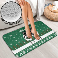 Sheep Baaa Humbug Christmas Bathroom Set Xmas Holiday Patterns - Wonder Print Shop