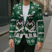 Sheep Baaa Humbug Christmas Blazer Xmas Holiday Patterns - Wonder Print Shop