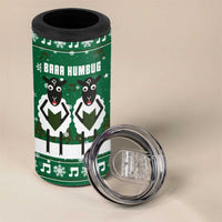 Sheep Baaa Humbug Christmas 4 in 1 Can Cooler Tumbler Xmas Holiday Patterns - Wonder Print Shop