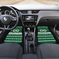 Sheep Baaa Humbug Christmas Car Mats Xmas Holiday Patterns - Wonder Print Shop
