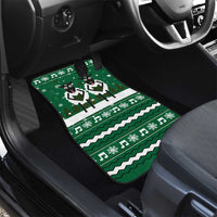 Sheep Baaa Humbug Christmas Car Mats Xmas Holiday Patterns - Wonder Print Shop