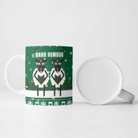 Sheep Baaa Humbug Christmas Ceramic Mug Xmas Holiday Patterns - Wonder Print Shop