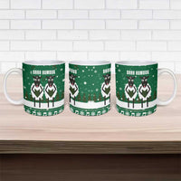 Sheep Baaa Humbug Christmas Ceramic Mug Xmas Holiday Patterns - Wonder Print Shop