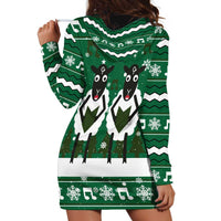 Sheep Baaa Humbug Christmas Hoodie Dress Xmas Holiday Patterns - Wonder Print Shop