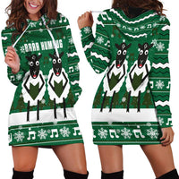 Sheep Baaa Humbug Christmas Hoodie Dress Xmas Holiday Patterns - Wonder Print Shop