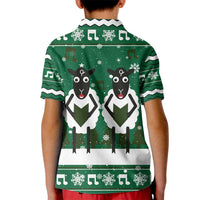 Sheep Baaa Humbug Christmas Kid Polo Shirt Xmas Holiday Patterns - Wonder Print Shop