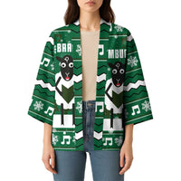 Sheep Baaa Humbug Christmas Kimono Xmas Holiday Patterns - Wonder Print Shop