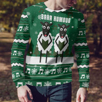 Sheep Baaa Humbug Christmas Ugly Christmas Sweater Xmas Holiday Patterns - Wonder Print Shop