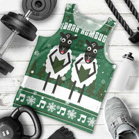Sheep Baaa Humbug Christmas Men Tank Top Xmas Holiday Patterns - Wonder Print Shop
