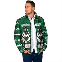 Sheep Baaa Humbug Christmas Padded Jacket Xmas Holiday Patterns - Wonder Print Shop