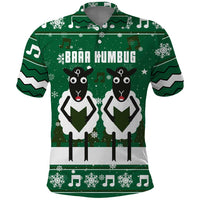 Sheep Baaa Humbug Christmas Polo Shirt Xmas Holiday Patterns - Wonder Print Shop