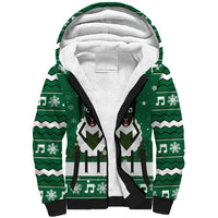 Sheep Baaa Humbug Christmas Sherpa Hoodie Xmas Holiday Patterns - Wonder Print Shop
